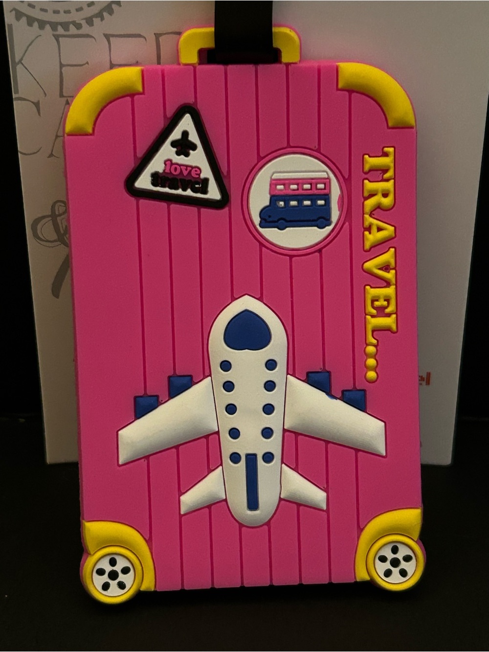 BUY 1 GET 1 Kids Colorful Travel Luggage Bag Tag NWT Choice of Color - Silicone